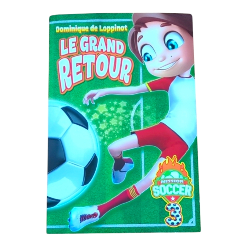 🌞4/20$ French book Soccer planet